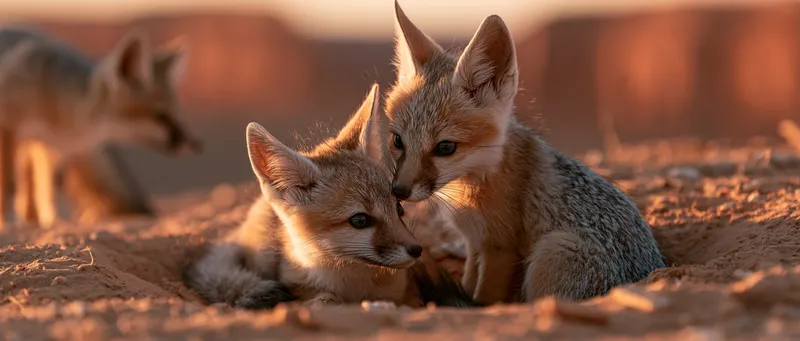 Kit Fox (Vulpes macrotis) in Utah