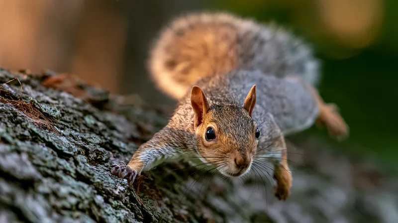 Gray squirrel in Virginia