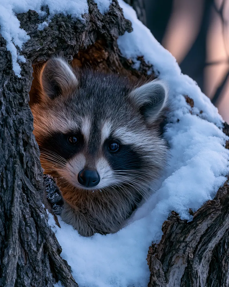 Raccoon (Procyon lotor) in Vermont