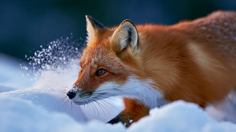 Red fox (Vulpes vulpes) in Vermont