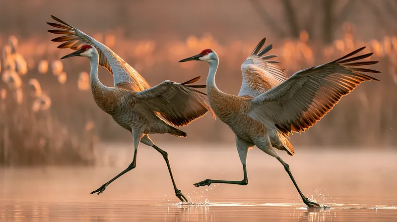 Sandhill Crane (Antigone canadensis) in Wisconsin