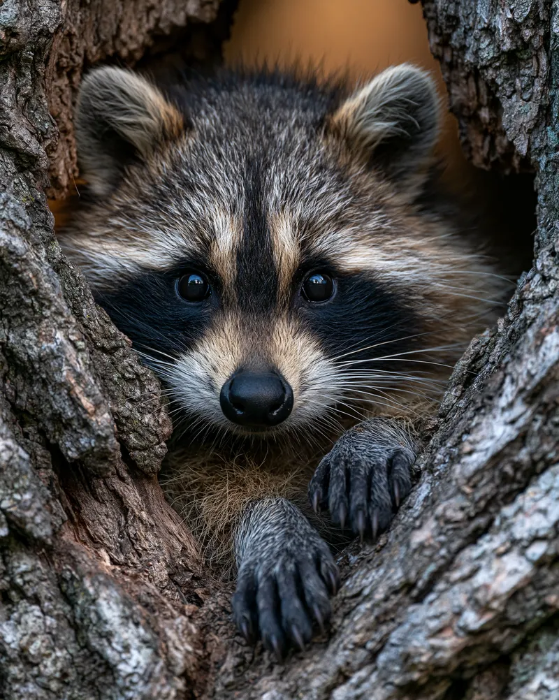 Raccoon (Procyon lotor) in West Virginia