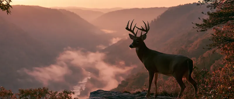 White-tailed deer (Odocoileus virginianus) in West Virginia